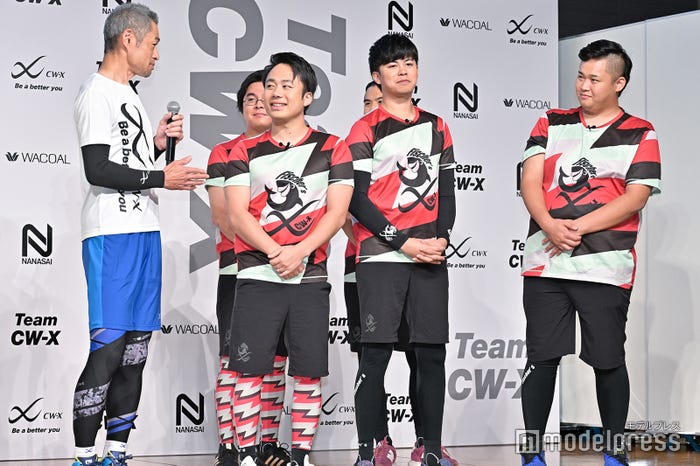 イチロー氏&フィッシャーズ出席の発表会の様子(C)モデルプレス