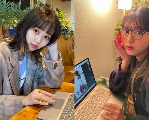 <江野沢愛美&古田愛理 対談インタビュー>2人を夢中にさせた“Surface”って?「使っていて気持ちいい」「すごく不思議な感覚」
