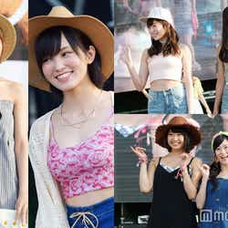 モデルプレス - NMB48の華やかファッションに観客釘付け 美ボディ強調&大胆イメチェンで沸かす