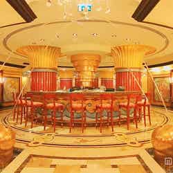 ホテル内のスパ「クラフス」の豪華絢爛なスパルーム/画像提供:TBS