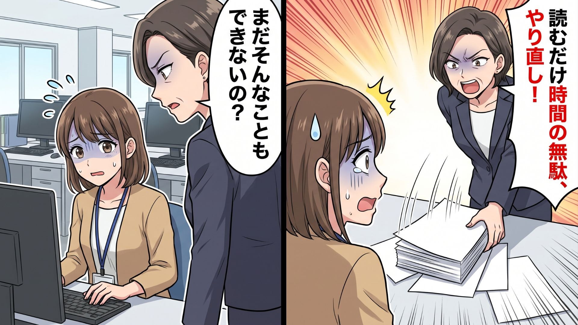【最後にスカッと！】「読むだけ時間の無駄」徹夜の企画書を読まずに却下…落ち込んでいると、最低な先輩に【予想外の事態】が！？