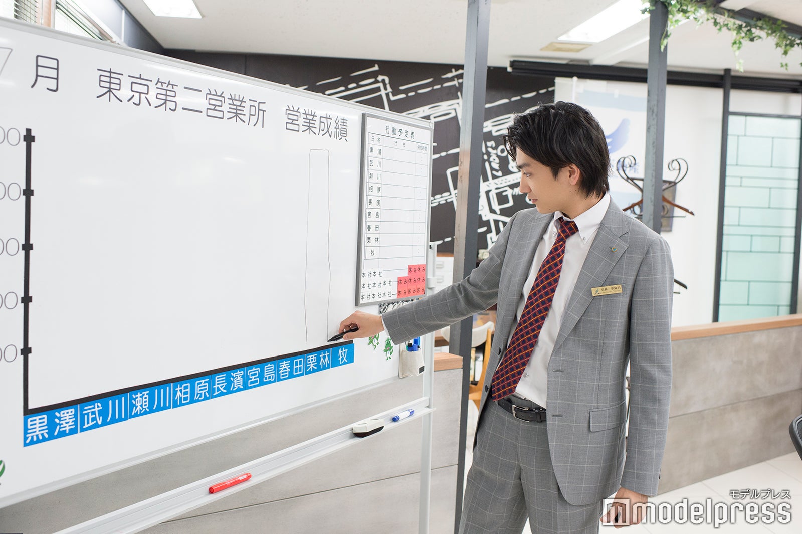 圧倒的な営業成績をアピール？