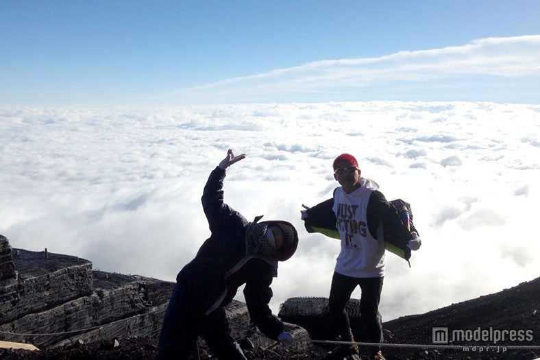 8合目でのショット