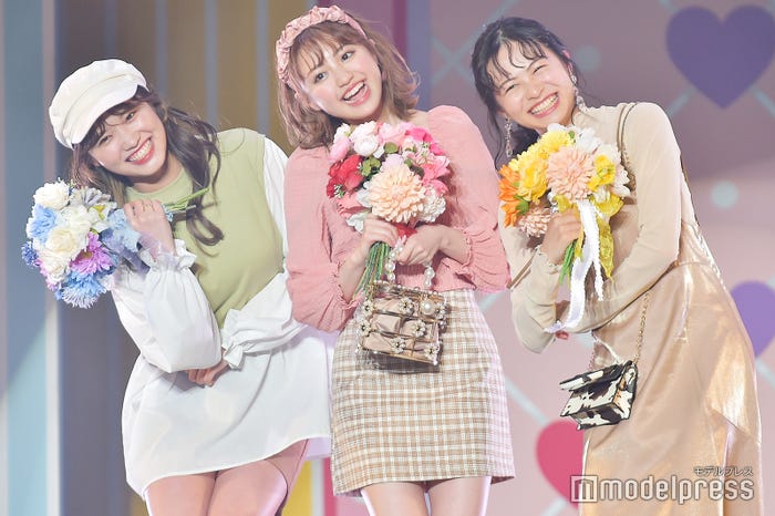 古田愛理、香音、莉子(C)モデルプレス