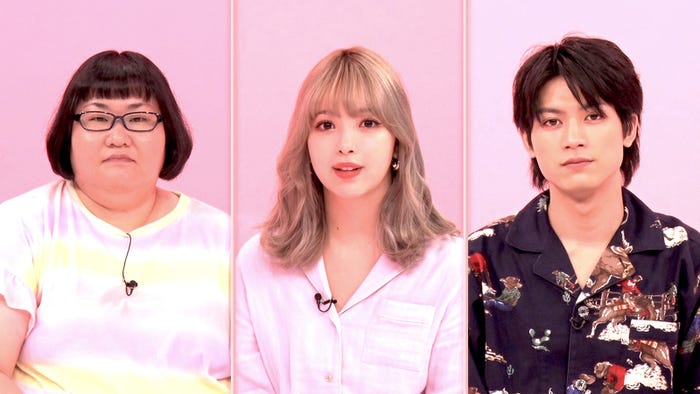 安藤なつ、藤田ニコル、板垣瑞生(提供写真)