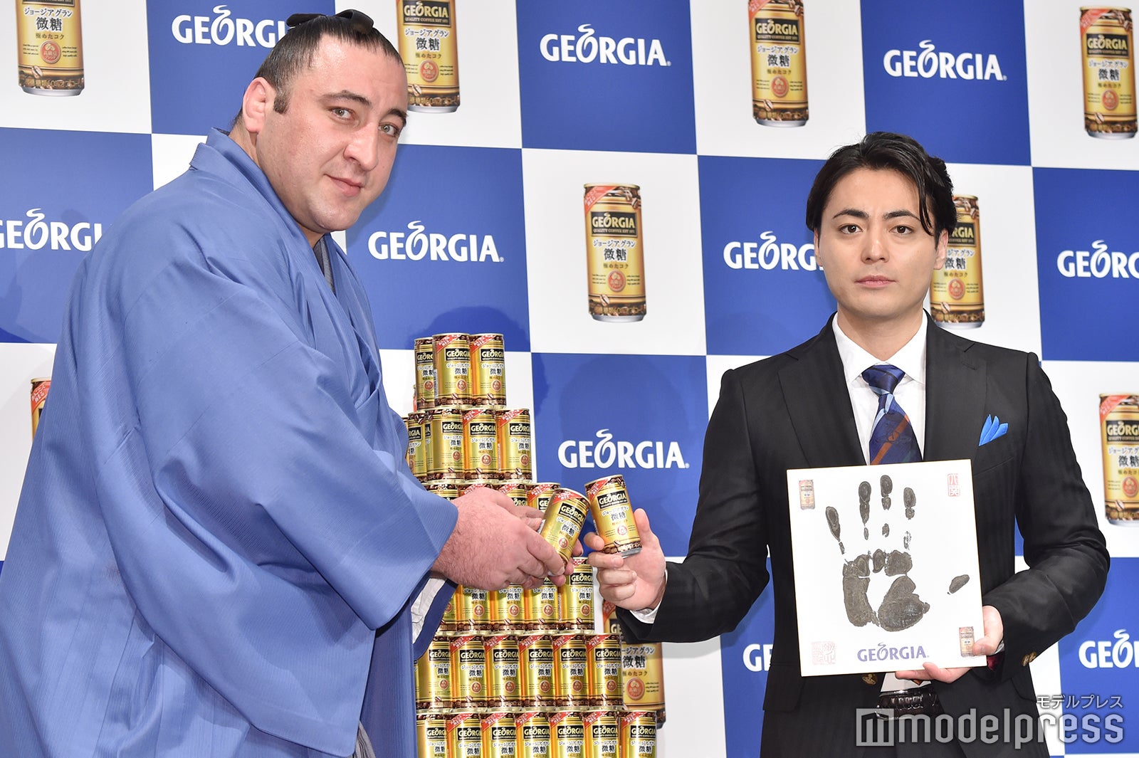 大関・栃ノ心、山田孝之 （C）モデルプレス