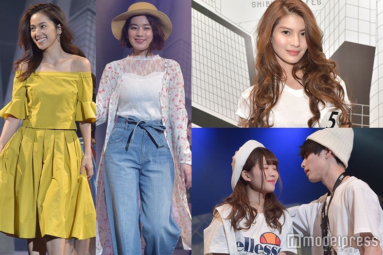 中村アン、筧美和子ら華やかランウェイ、日本一かわいい女子高生＆かっこいい男子高生がラブラブ2ショットでキス寸前！＜シブピカフェス＞ （C）モデルプレス