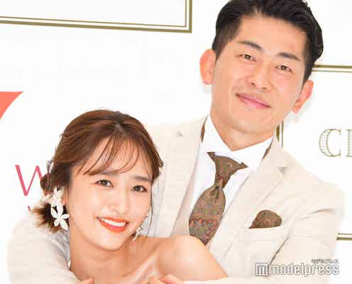 近藤千尋&ジャンポケ太田夫妻、“2度目の結婚式”で涙 ドレス姿に指摘も「ちょっと露出は多い」