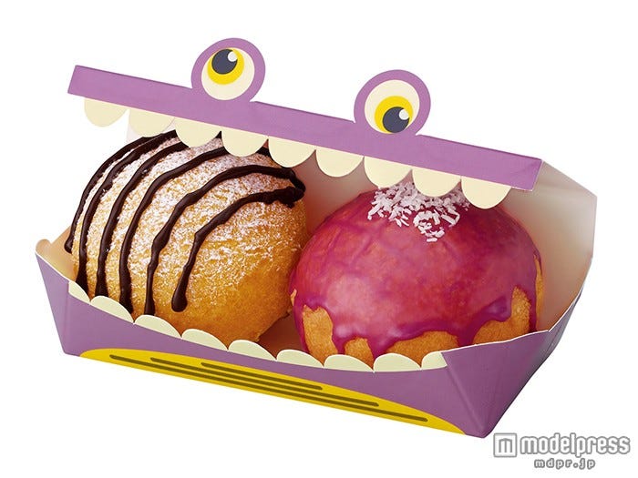 ポン・デ・シュードーナツ 紫いも&クッキークリーム