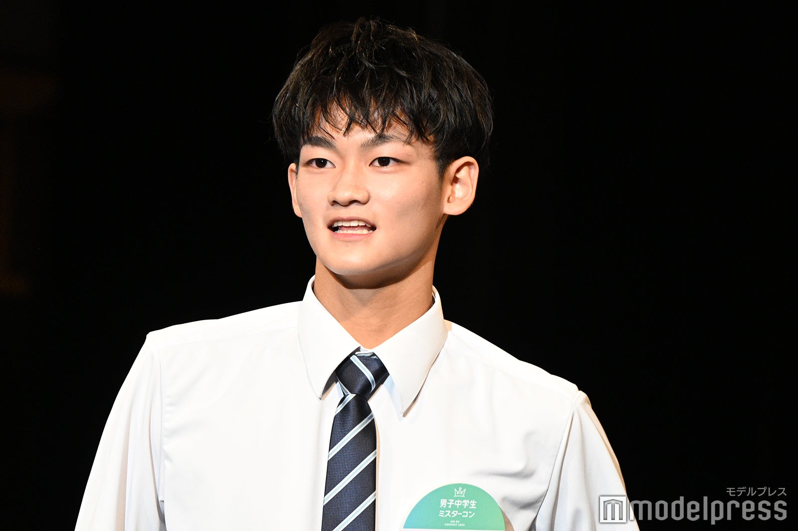 上中琉「男子中学生ミスターコン2025」ファイナル審査より（C）モデルプレス
