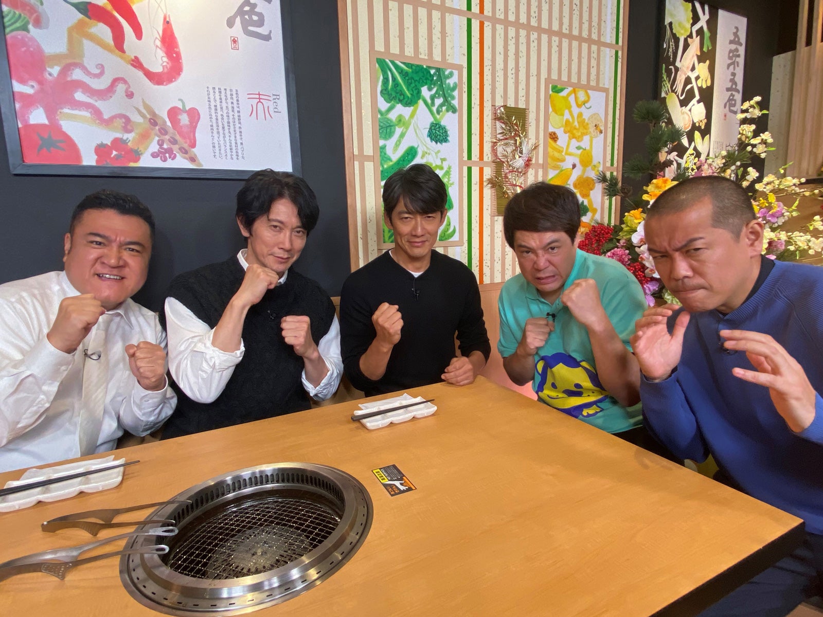 （左から）山崎弘也、佐々木蔵之介、反町隆史、タカアンドトシ（C）テレビ朝日