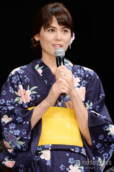 ジブリ最新作ヒロイン抜擢で話題の美女・高月彩良、しっとり浴衣