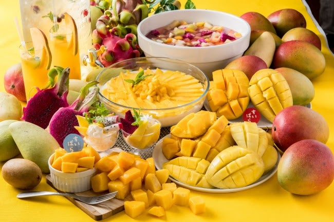 スイパラの「マンゴー食べ放題」イメージ／画像提供：スイーツパラダイス