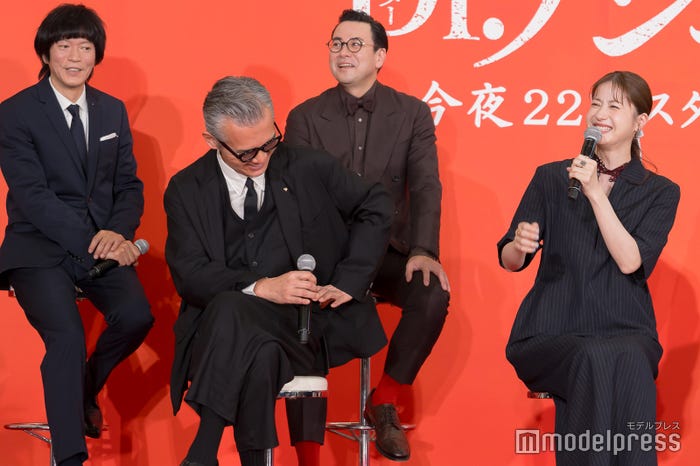 (上段左から)田辺誠一、鈴木浩介(下段左から)渡部篤郎、松本若菜(C)モデルプレス