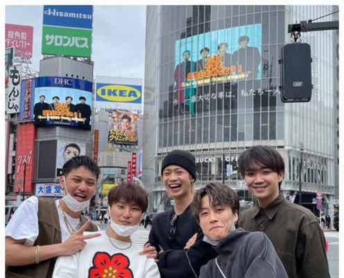 コムドット、やまとの誕生日を渋谷映像広告でお祝い「リーダー愛感じる」「規模がすごい」の声続々
