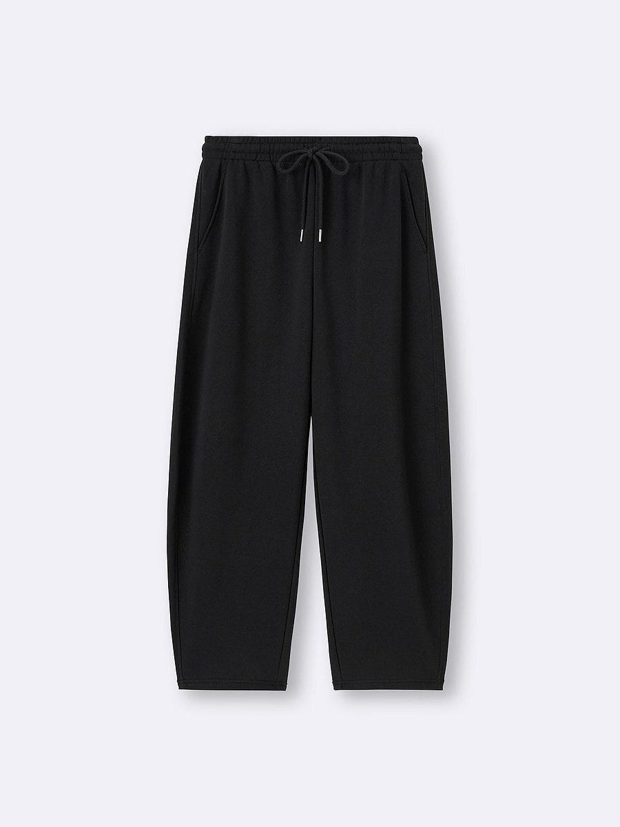 GU スウェットバレルアンクルパンツ GUのスウェットバレルアンクルパンツ