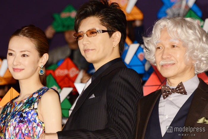 (左から)北川景子、GACKT、小日向文世 (C)モデルプレス