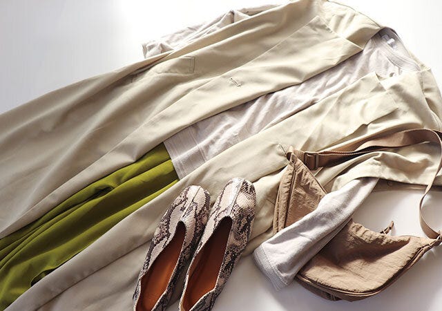 しまむら ノーカラーアウター ベージュ カジュアル コーデ しまむら ノーカラーアウター ベージュ カジュアル コーデ