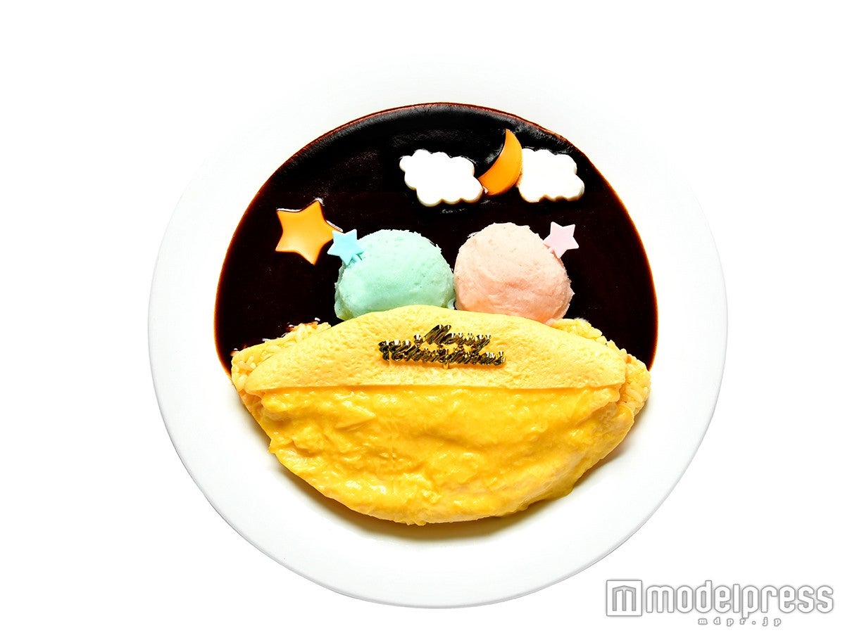 キキララ聖夜のおやすみオムライス～ワイン仕込みビーフシチュー～（1,300円）（C）2016 SANRIO CO．，LTD．
