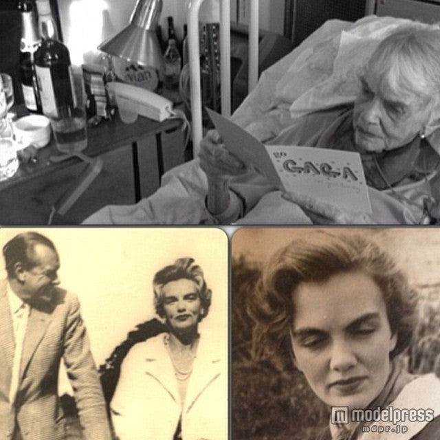 カーラがアップした祖母アンジェラさんの写真。Cara Delevingne Instagram