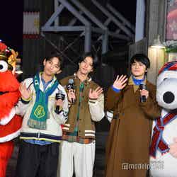 (右から)北村匠海、阿久根温世、竹野世梛(C)モデルプレス