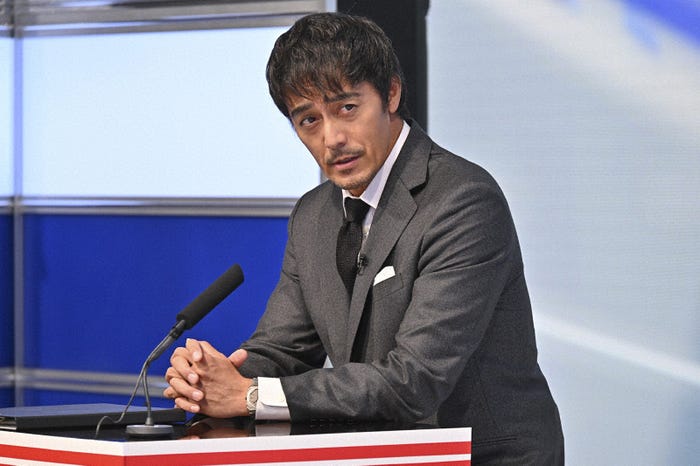 阿部寛「キャスター」最終話(C)TBS