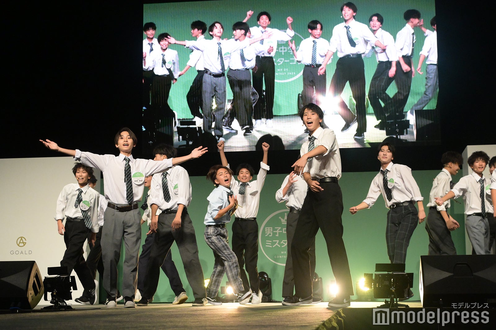 「男子中学生ミスターコン2023」ファイナル審査の様子（C）モデルプレス