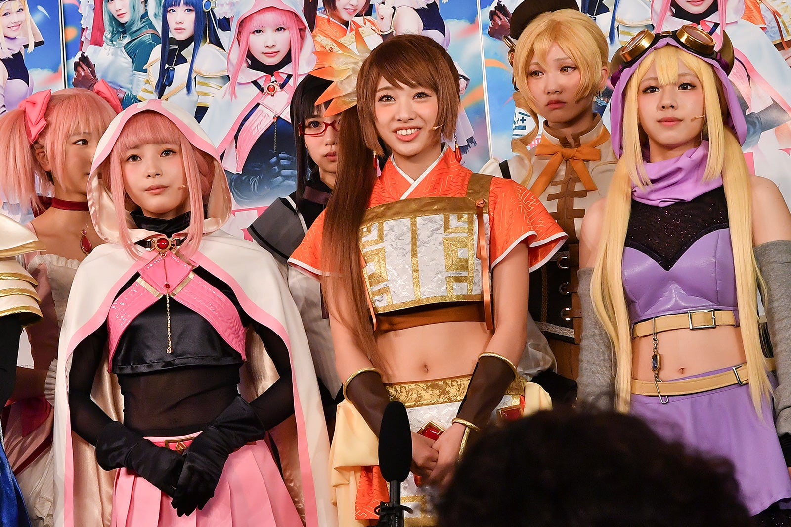 柿崎芽実、河田陽菜、富田鈴花、加藤史帆、渡邉美穂 （C）モデルプレス