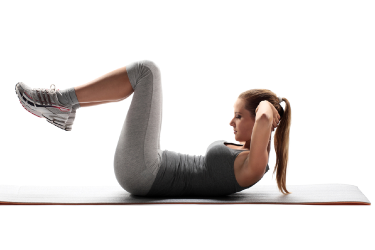 適度に割れたカッコイイお腹をつくる、腹筋エクササイズ