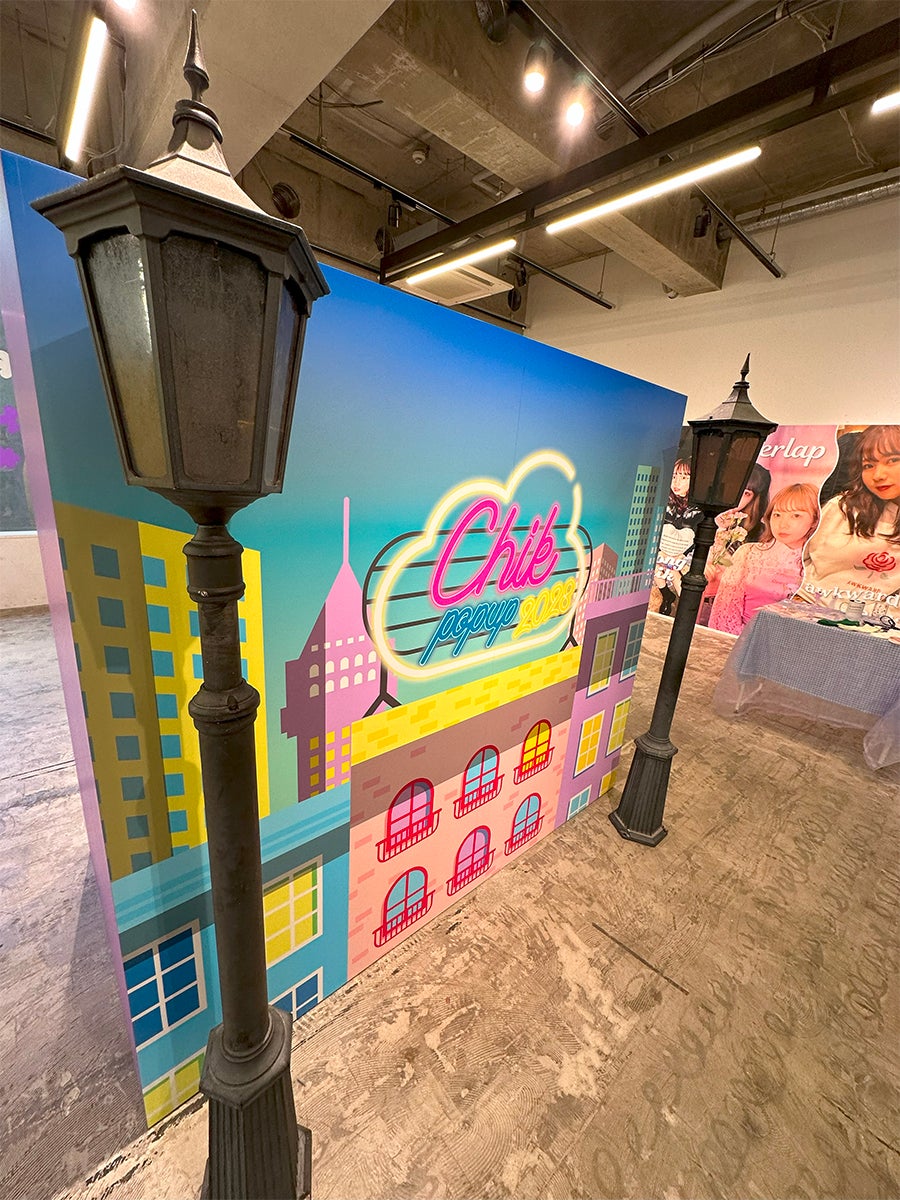「Chik POPUP」会場の様子（提供写真）