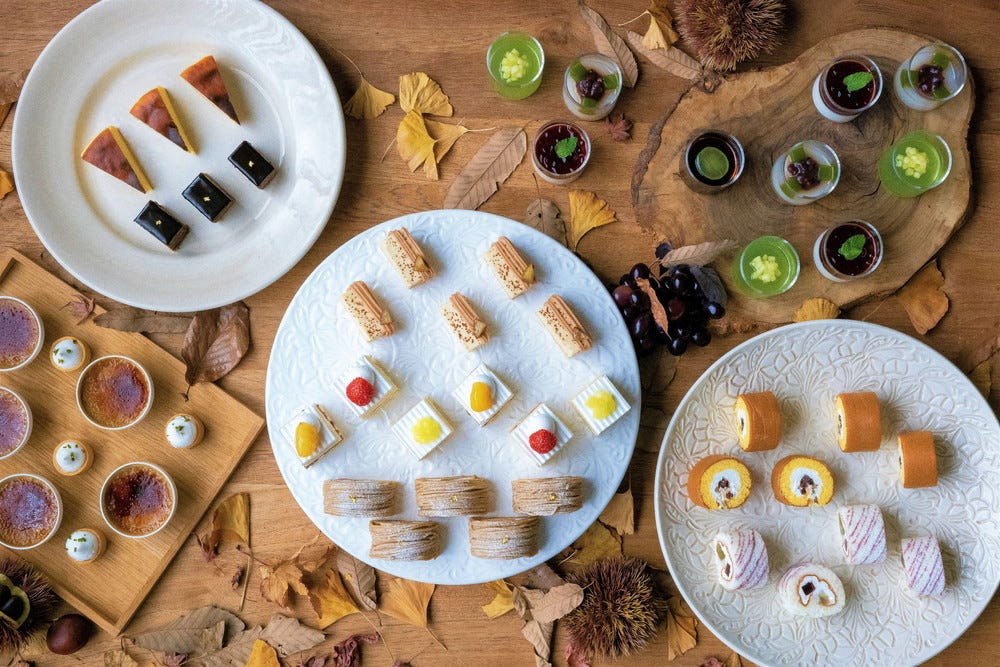 ホテルニューオータニで秋限定スイーツビュッフェ、至高の栗スイーツが食べ放題