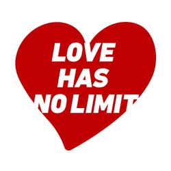 LOVE HAS NO LIMIT 公式ロゴ／画像提供：ユニバーサル・スタジオ・ジャパン