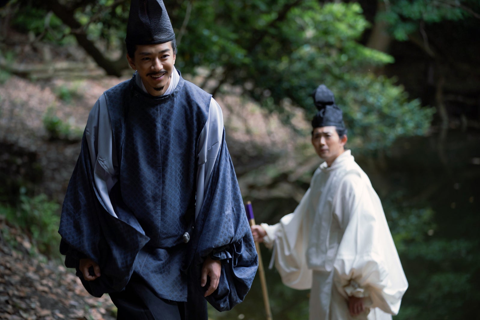 三浦翔平、竜星涼「光る君へ」第35話（C）NHK