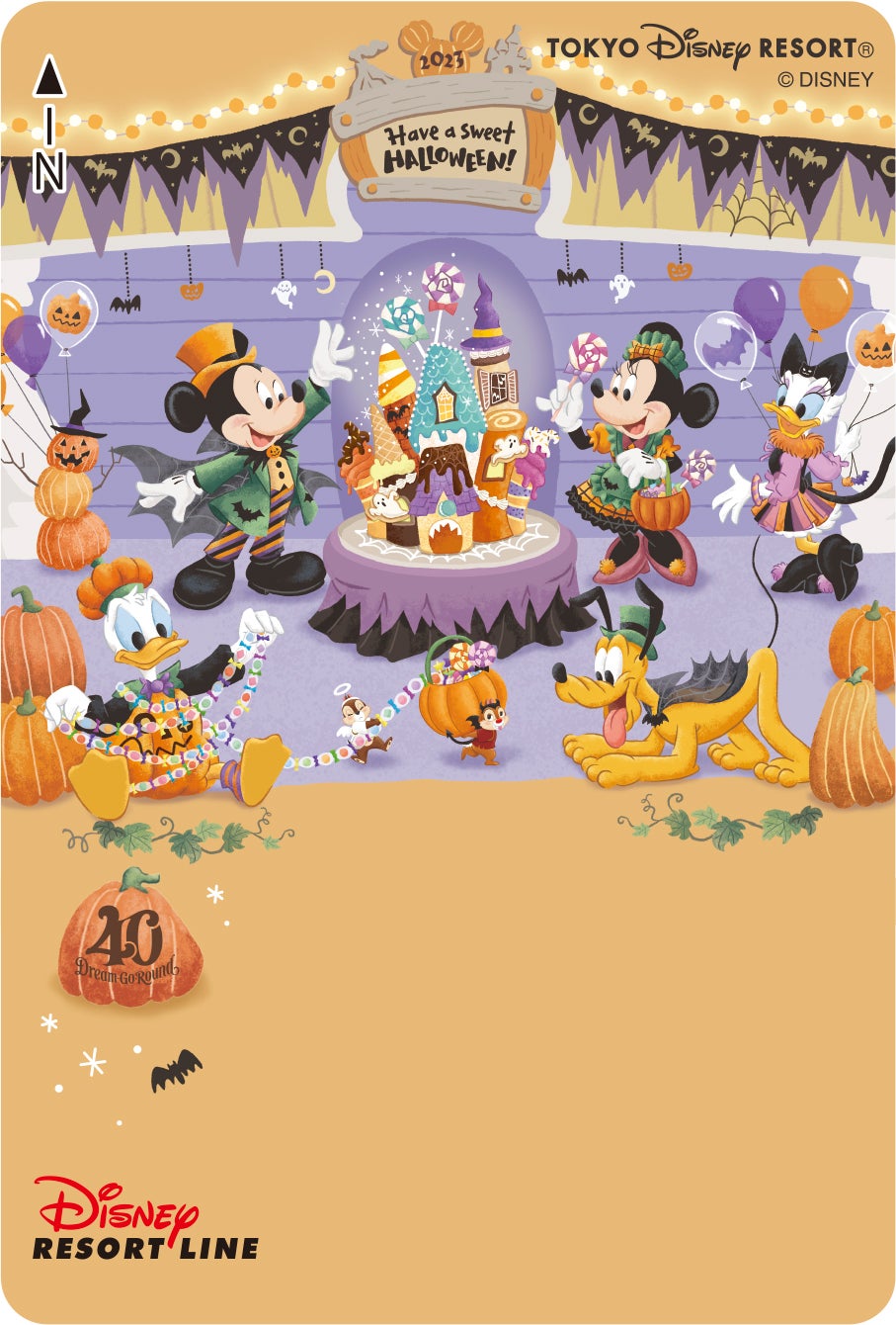 フリーきっぷ（C）Disney