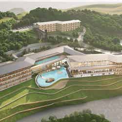 ホテル外観イメージ/画像提供:マリオット・インターナショナル