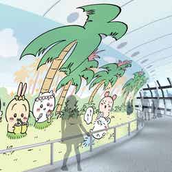 天望回廊フロア445~450 回廊エリア(C)nagano (C)ナガノ/ 2026「映画ちいかわ」制作委員会 (C)TOKYO-SKYTREE