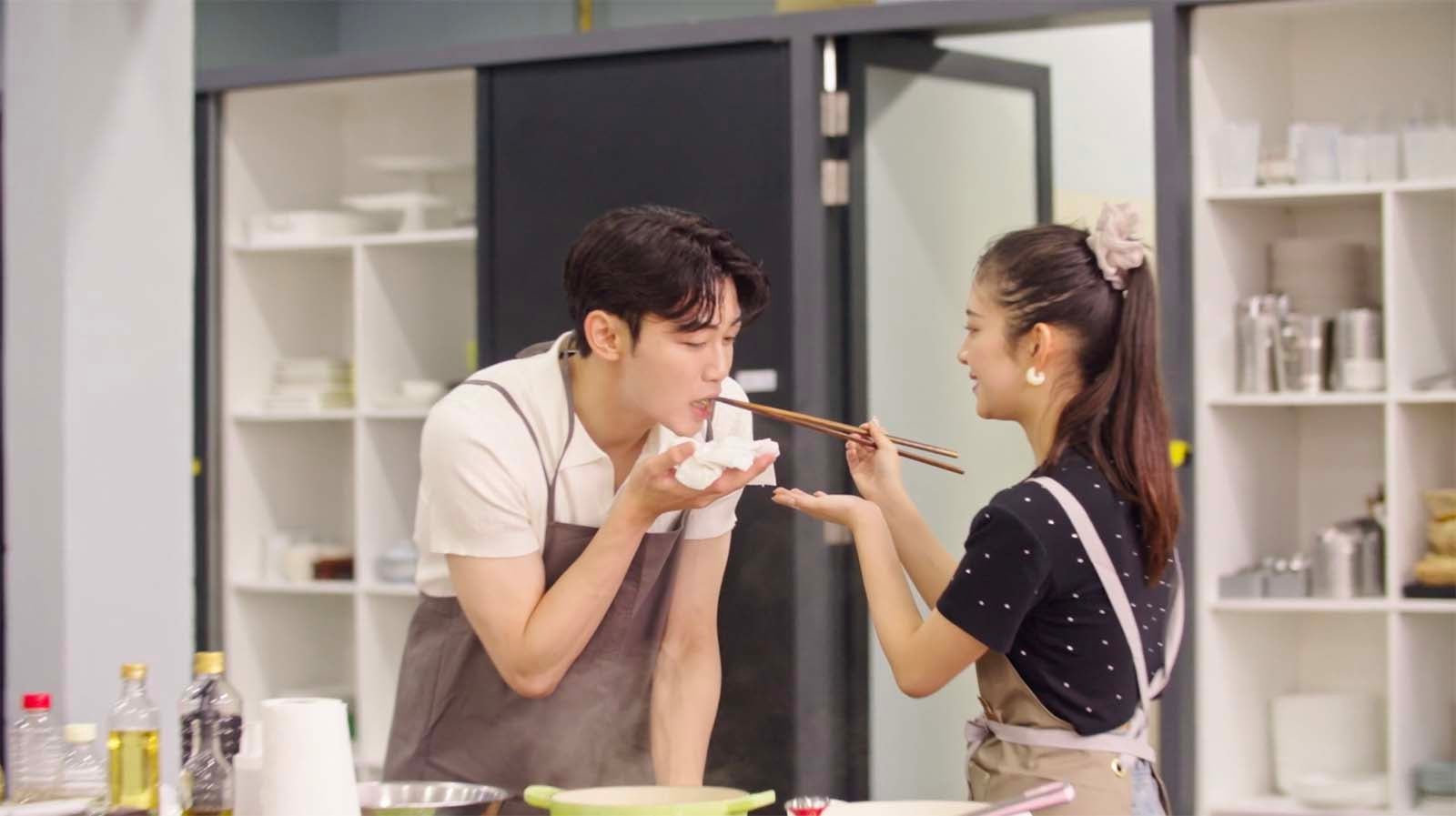 水野友貴、谷岡美沙紀「LOVE CATCHER Japan」第3話（C）CJ ENM CO., LTD. All Rights Reserved（C）AbemaTV,Inc.