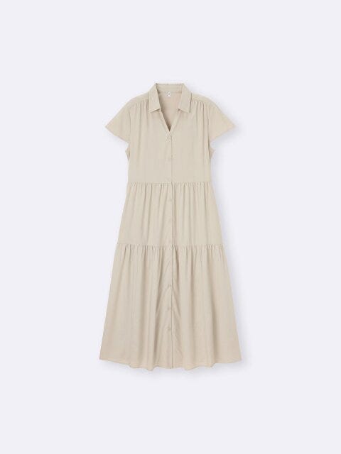 GU ティアードワンピース GUのティアードワンピース