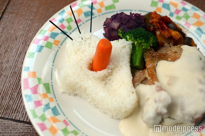 オラフシェイプのバターライス（C）モデルプレス