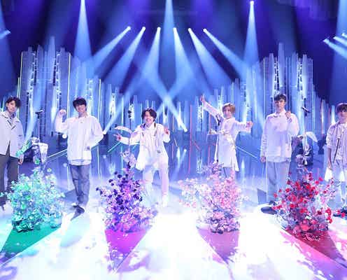 SixTONESジェシー&京本大我、岸谷香とプリプリ名曲「M」コラボ歌唱 乃木坂46・リトグリら登場