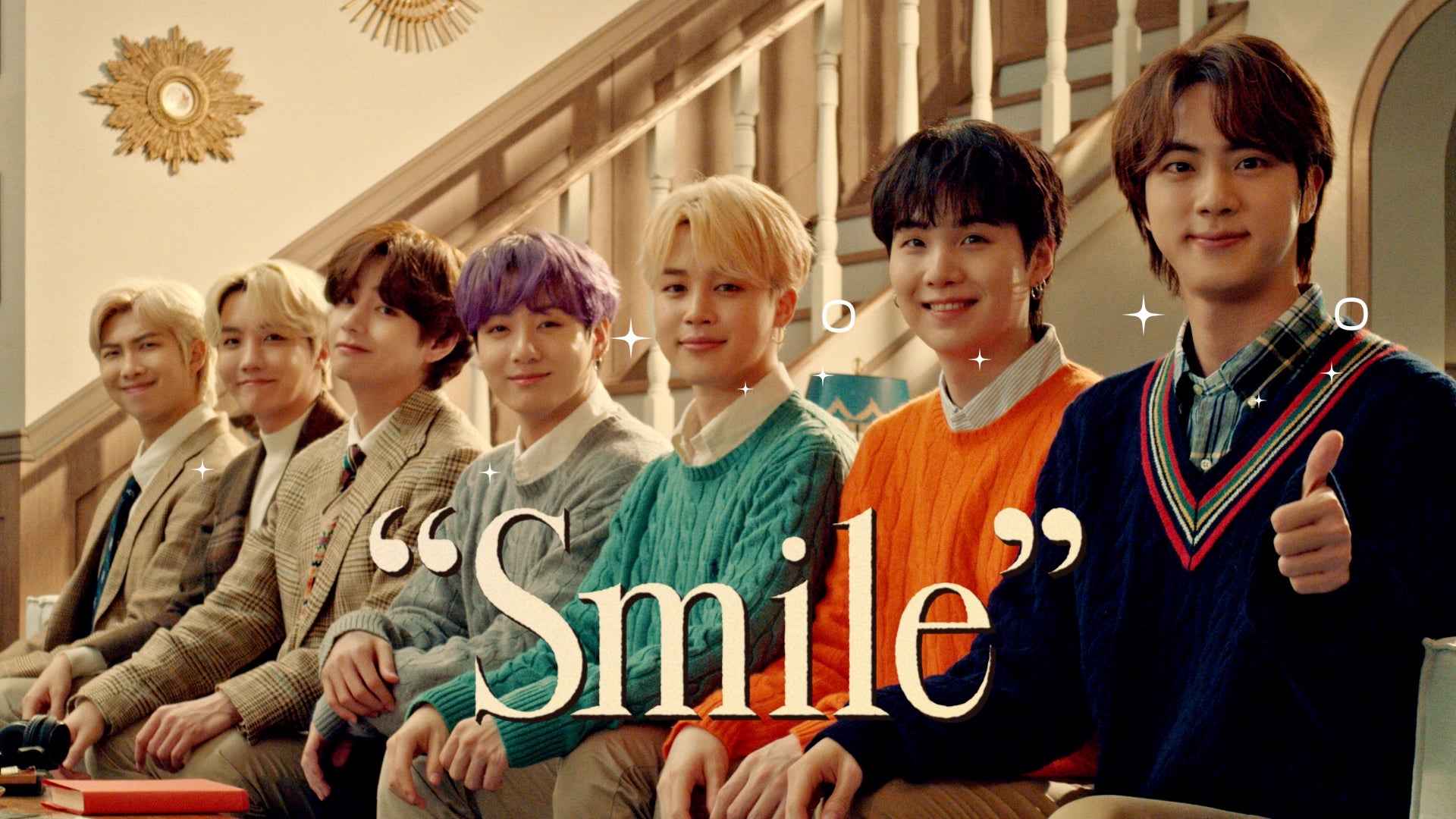 「XYLITOL × BTS Smile Sofa篇」 （提供写真）