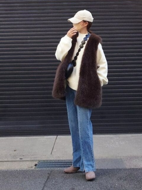 ファーベスト　コーデ