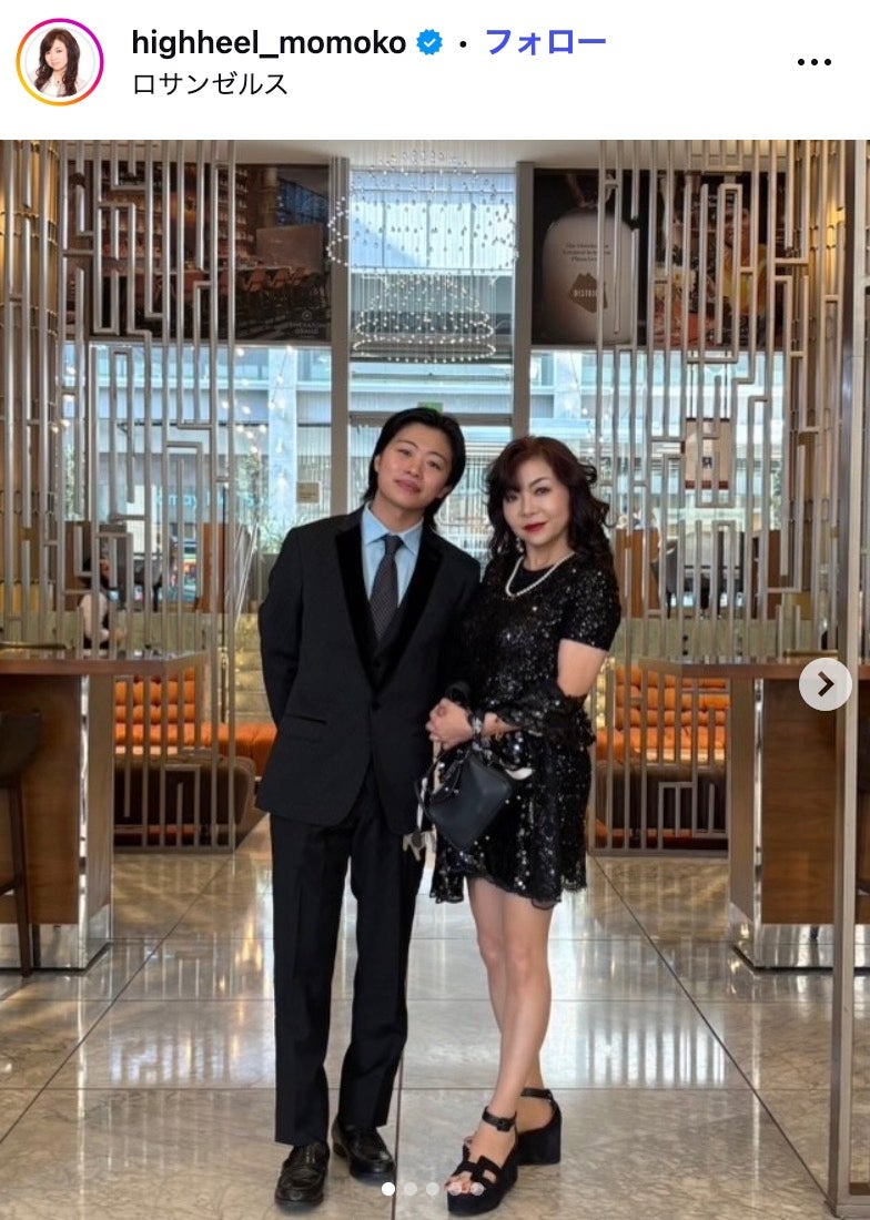 ハイヒール・モモコInstagramより