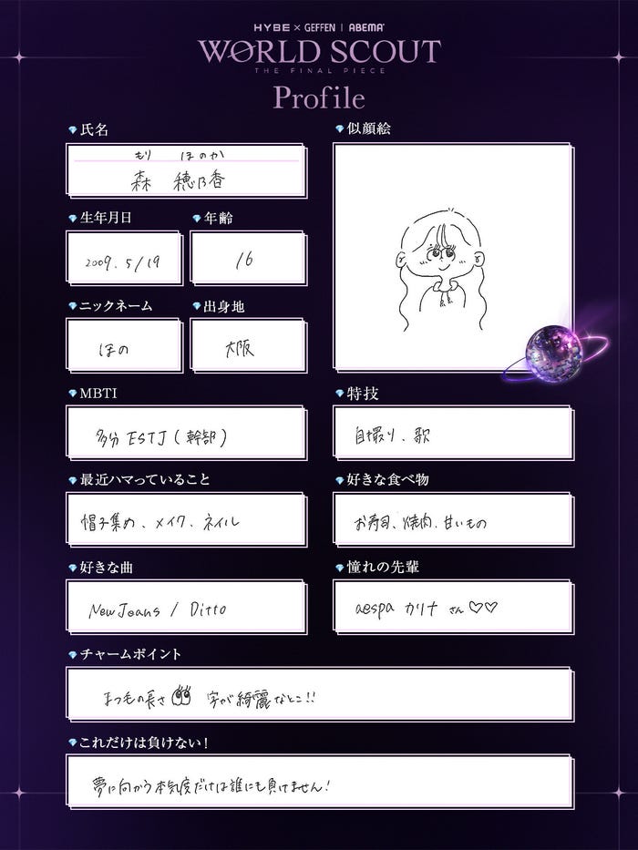 森穂乃香(Honoka Mori)(C)AbemaTV,Inc.