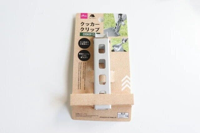 ダイソー　クッカークリップ　パッケージ
