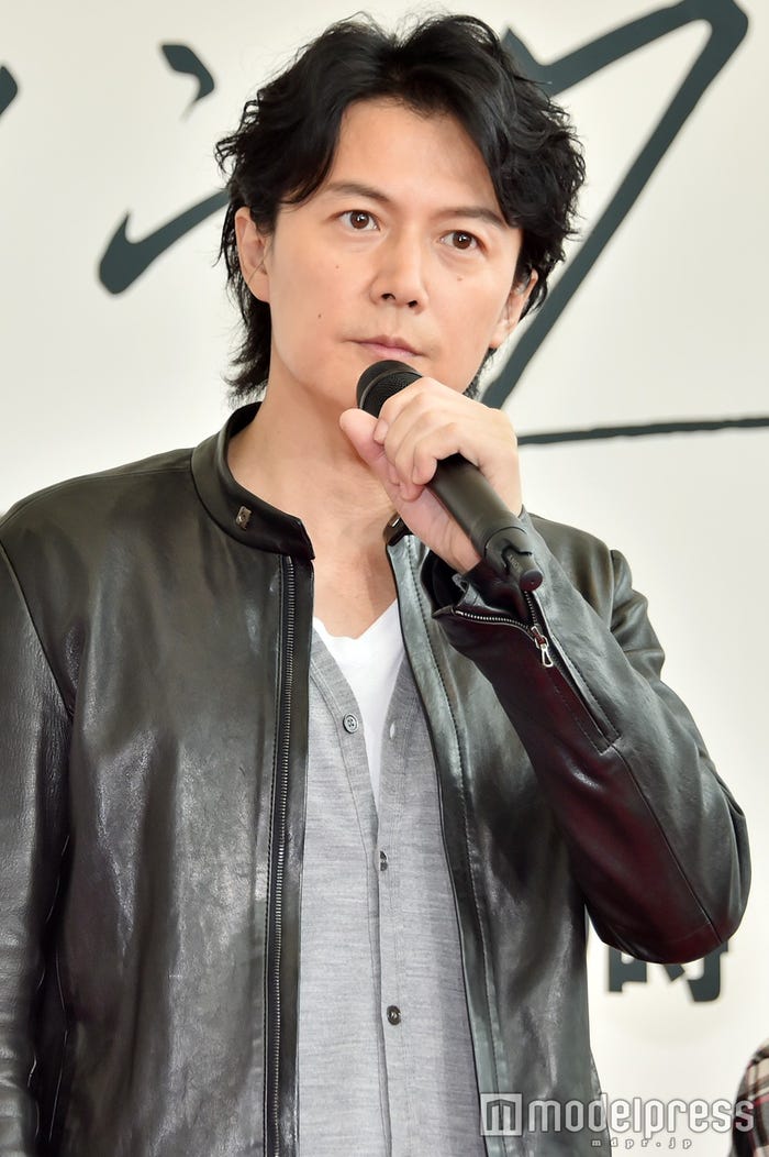 福山雅治/制作発表会見より(C)モデルプレス