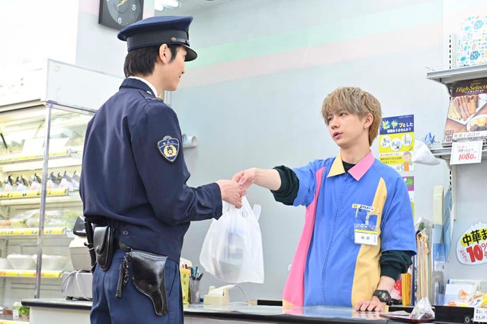 多和田任益、田中洸希「シュガードッグライフ」第1話より(C)依子・一迅社/ABC