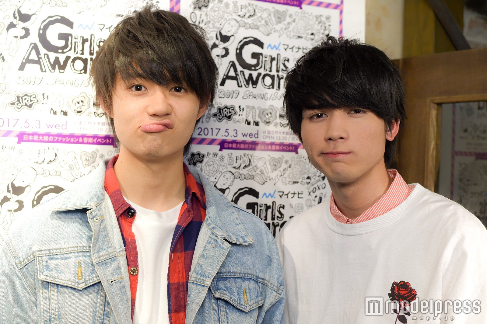 変顔もお茶目です！（C）モデルプレス