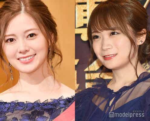 ”双子”白石麻衣&秋元真夏、誕生日ケーキ問題再び「現役の時と比べて1番大きい」