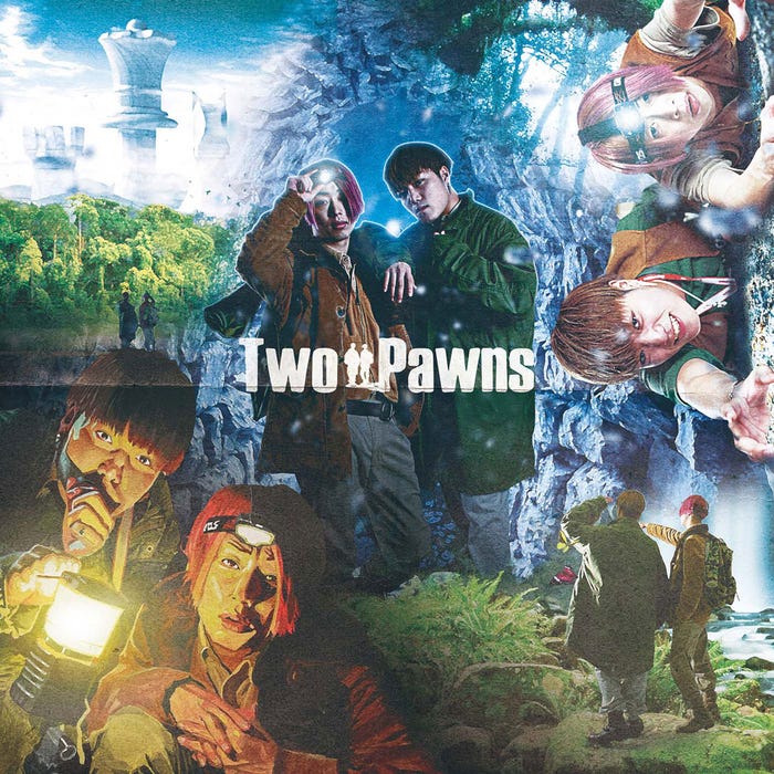 EINSHTEIN&言xTHEANSWERデビューアルバム「Two Pawns」(提供写真)